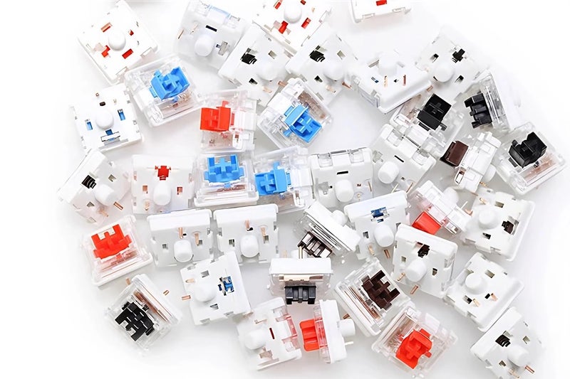 MarsHopper Gateron G Pro 3.0 Brown Mechanical Switches - 32 Pack, Pre-Lubed 3-Pin/5-Pin RGB Tactile Switches (55g) – for Typing & Gaming - Image 5